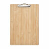 Porte-bloc en bambou A4 Clipbo