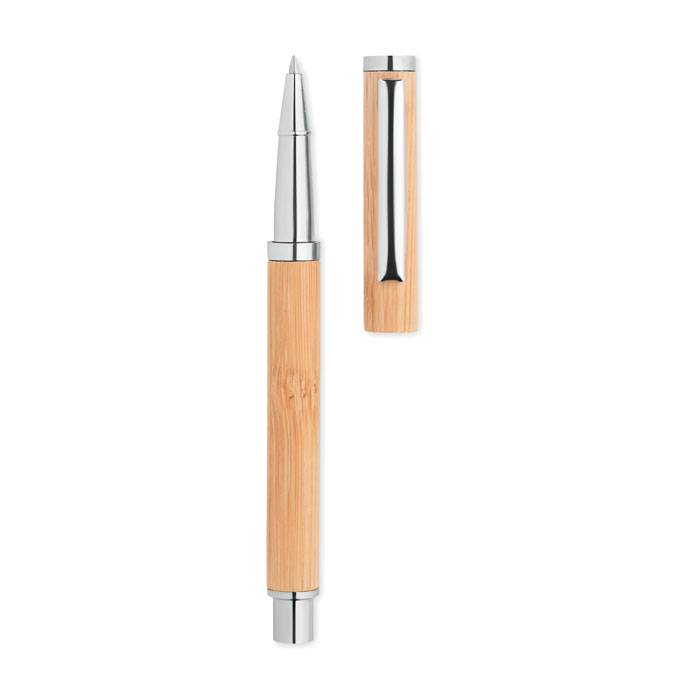 Stylo encre gel en bambou Cairo Stylo encre gel en bambou Cairo
