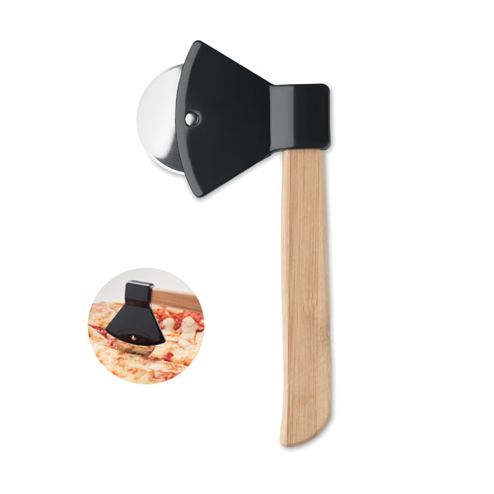 Coupe-pizza manche en bambou Zaza Coupe-pizza manche en bambou Zaza