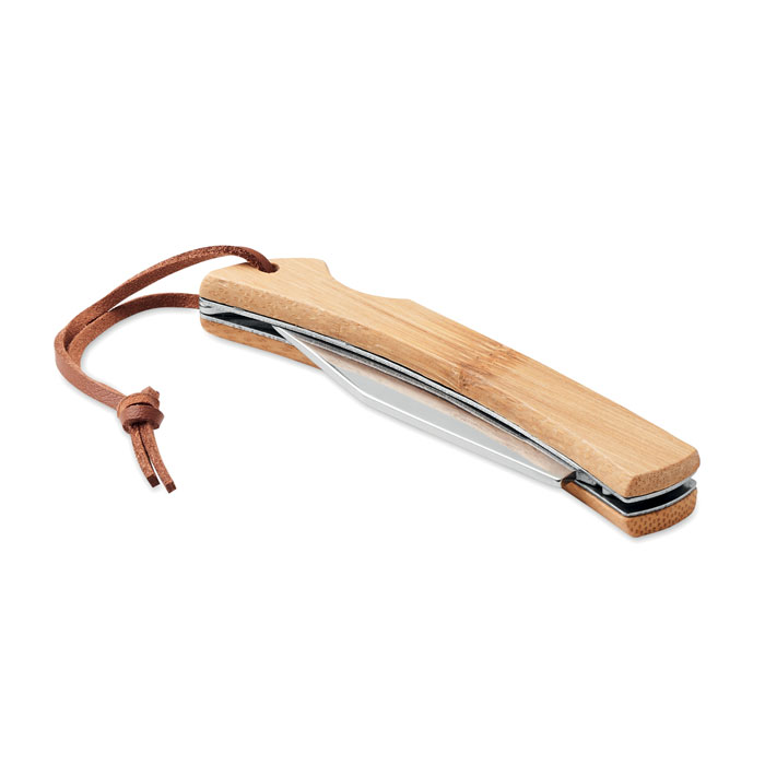 Couteau pliable en bambou Mansan Couteau pliable en bambou Mansan