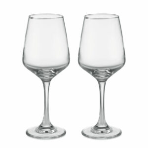 Ensemble de 2 verres à vin Cheers