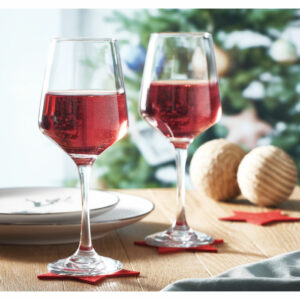 Ensemble de 2 verres à vin Cheers – vue 2