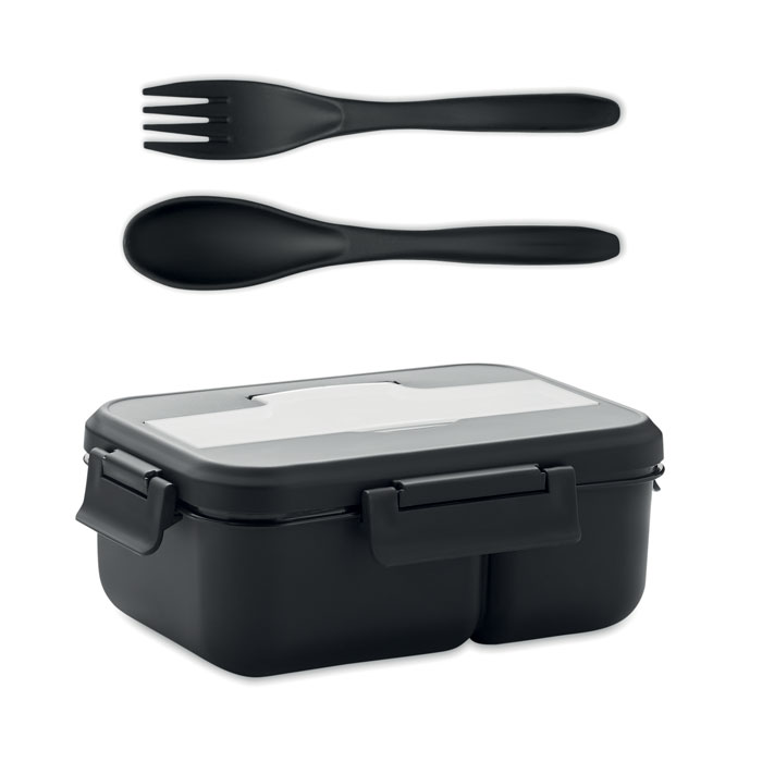 Lunch box et couverts en PP Makan Lunch box et couverts en PP Makan