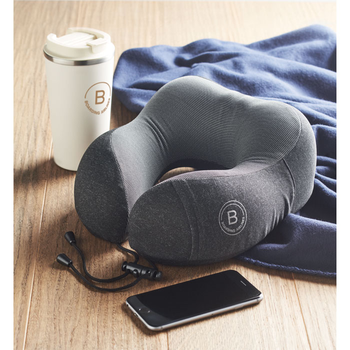 Oreiller de voyage en RPET Bantal Oreiller de voyage en RPET Bantal – vue 2