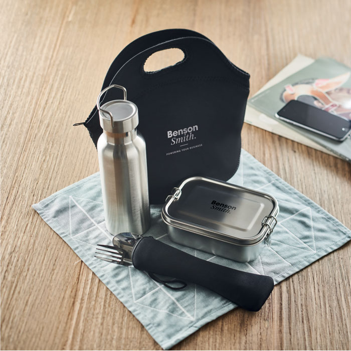Set à déjeuner en acier inox. Ily Set à déjeuner en acier inox. Ily – vue 2