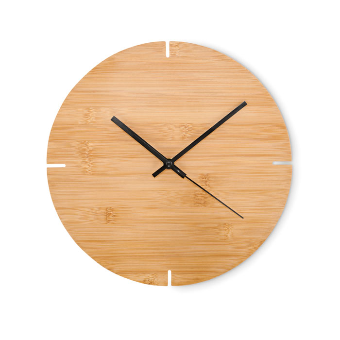 Horloge murale en bambou Esfere Horloge murale en bambou Esfere