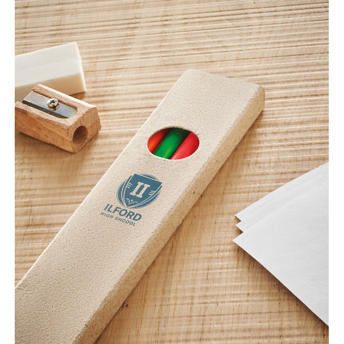4 crayons surligneurs dans une Bowy 4 crayons surligneurs dans une Bowy – vue 2
