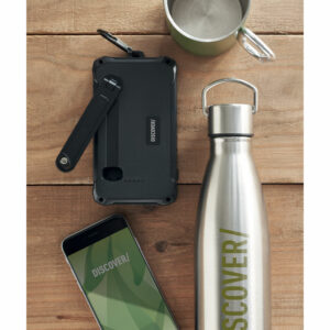 Powerbank solaire à dynamo 8000 mA Dya – vue 2