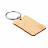 Porte-clés rectangulaire bambou Angleboo