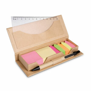 Set de bureau, boîte cartonnée Stibox