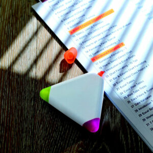 Surligneur 3 coul.triangulaire Triangulo – vue 2