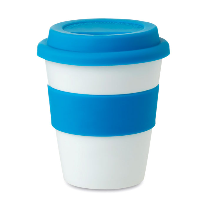 Gobelet PP, couvercle silicone Astoria Gobelet PP, couvercle silicone Astoria – vue 3