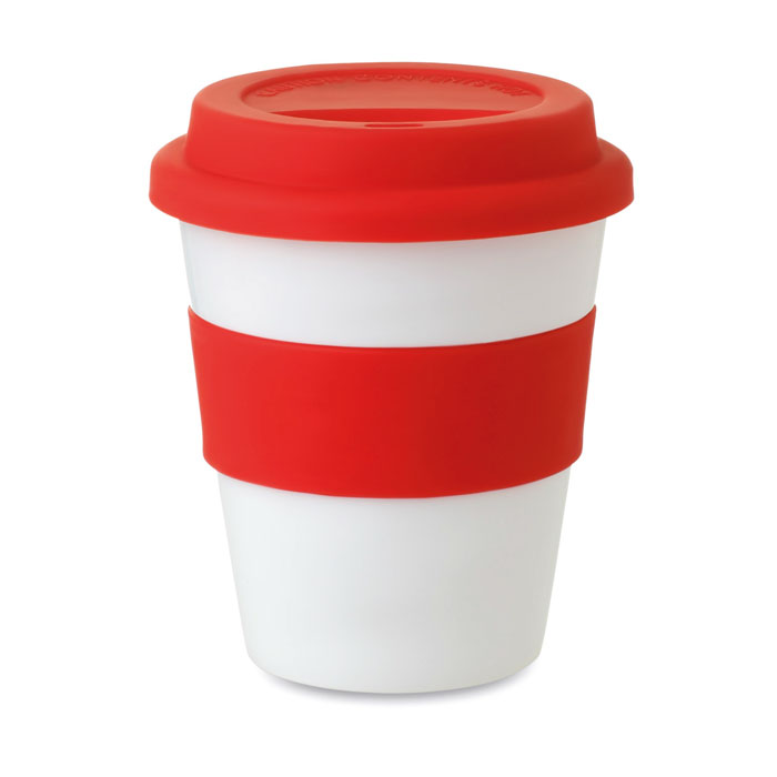 Gobelet PP, couvercle silicone Astoria Gobelet PP, couvercle silicone Astoria – vue 4