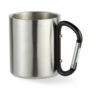 Mug acier et anse mousqueton. Trumbo – vue 3