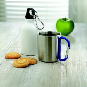 Mug acier et anse mousqueton. Trumbo – vue 2