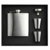 Flacon de poche avec gobelets Slimmy Flask Set