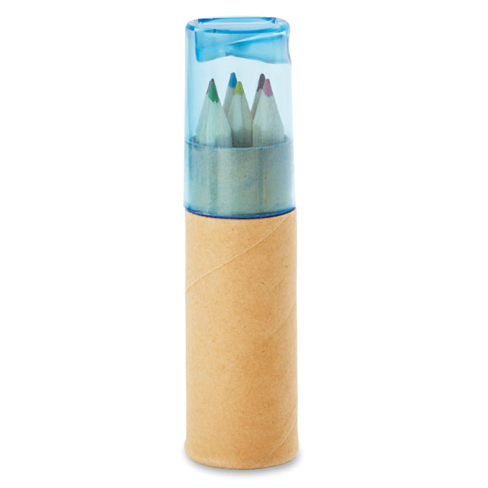 Tube de 6 crayons de couleur Petit Lambut Tube de 6 crayons de couleur Petit Lambut