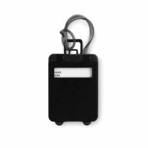 Étiquette de bagage en plastiq Traveller