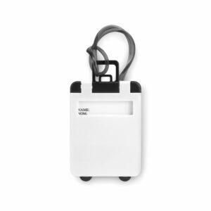 Étiquette de bagage en plastiq Traveller – vue 2