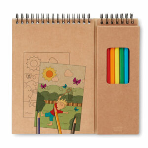Set de coloriage avec bloc Colopad