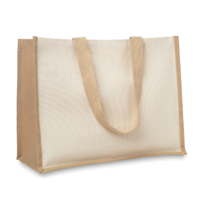 Sac de courses en toile de jute et Campo De Fiori Sac de courses en toile de jute et Campo De Fiori