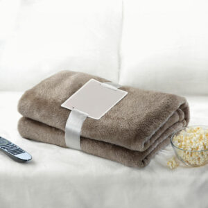 Flanelle blanche Davos – vue 2