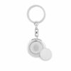 Porte-clés avec jeton aimanté Flat Ring