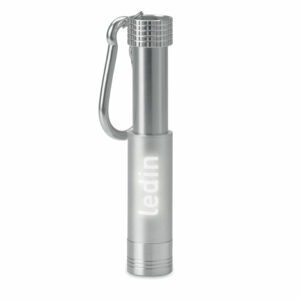 Porte-clés LED en alu /ABS Pop Light