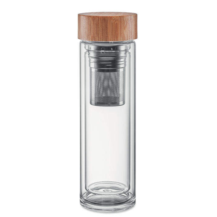 Gourde double paroi verre 420ml Batumi Glass Gourde double paroi verre 420ml Batumi Glass