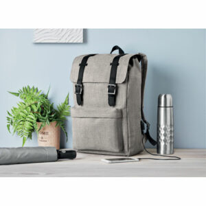 Sac à dos en polyester 600D Riga – vue 2