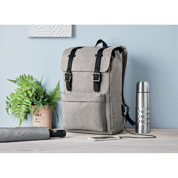 Sac à dos en polyester 600D Riga Sac à dos en polyester 600D Riga – vue 2