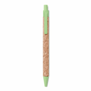 Stylo bille en liège / blé-paille Montado – vue 3