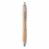 Stylo bille en ABS et bambou. Rio Bamboo