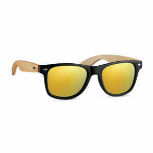 Lunettes de soleil en bambou. California Touch – vue 3