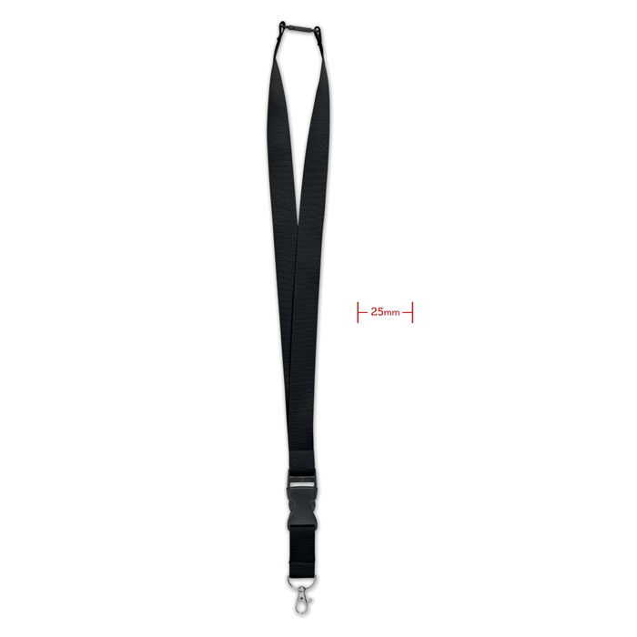 Lanyard crochet métal 25mm Wide Lany Lanyard crochet métal 25mm Wide Lany