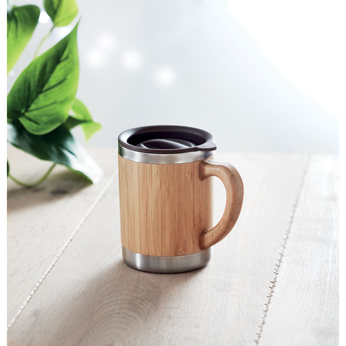 Gobelet à double paroi 300ml Mokka Gobelet à double paroi 300ml Mokka – vue 2