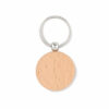 Porte-clés rond en bois Toty Wood