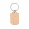 Porte-clés rectangulaire bois Poty Wood
