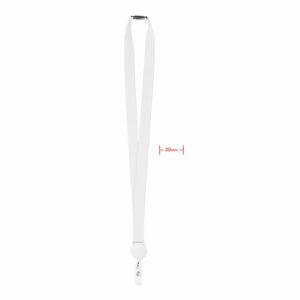 Lanyard avec badge extensible Zip Lanyard – vue 2