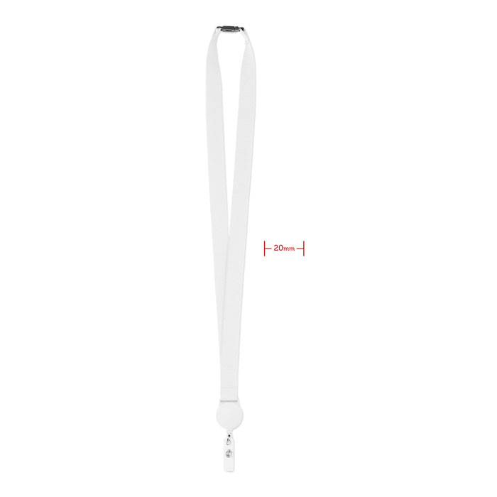 Lanyard avec badge extensible Zip Lanyard Lanyard avec badge extensible Zip Lanyard – vue 2