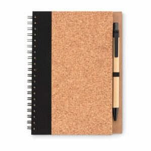 Carnet en liège avec stylo Sonora Pluscork
