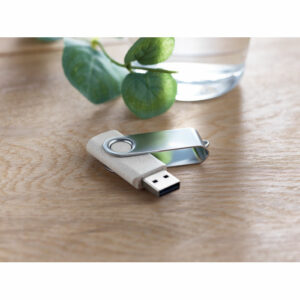 Clé USB 16Go Paille/ PP Techmate+ – vue 2