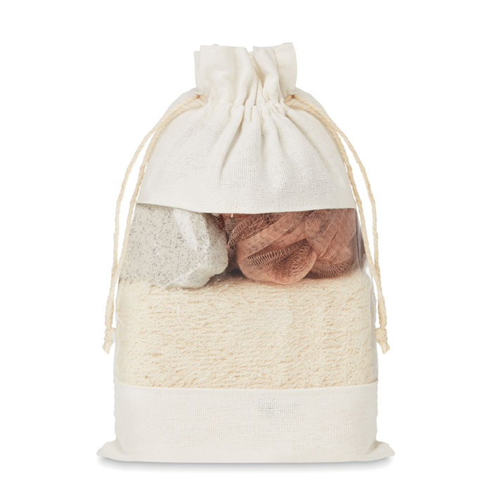 Set de bain pochette coton Cuida Set Set de bain pochette coton Cuida Set