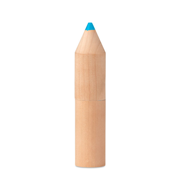 6 crayons dans un étui en bois Petit Coloret 6 crayons dans un étui en bois Petit Coloret
