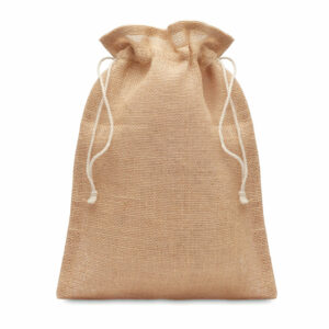 Sac cadeau moyen en jute Jute Medium