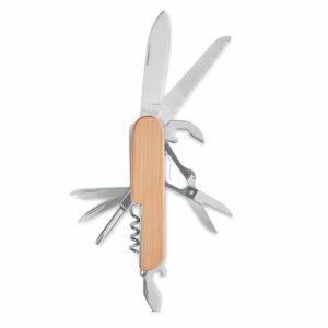 Couteau multi outils en bambou Lucy Lux