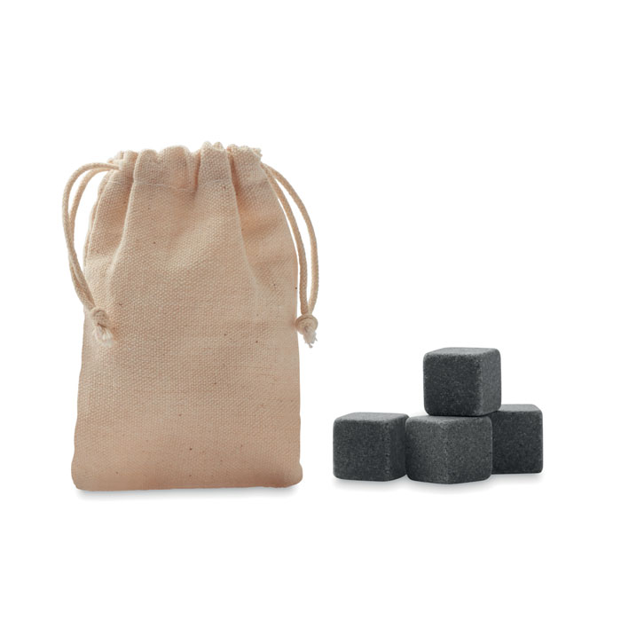 Cube en pierre dans pochette Rocks Cube en pierre dans pochette Rocks