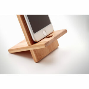 Support de téléphone en bambou Whippy – vue 2