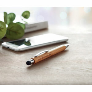 Stylo stylet bambou Bayba – vue 2