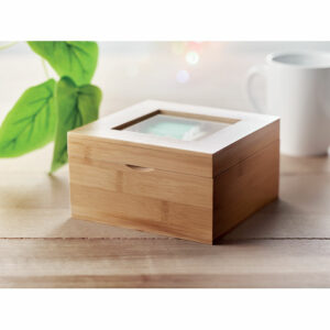 Boîte à thé en bambou Campo Tea – vue 2